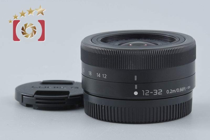 Panasonic LUMIX G VARIO 12-32mm f/3.5-5.6 ASPH. MEGA O.I.S. H-FS12032 Black