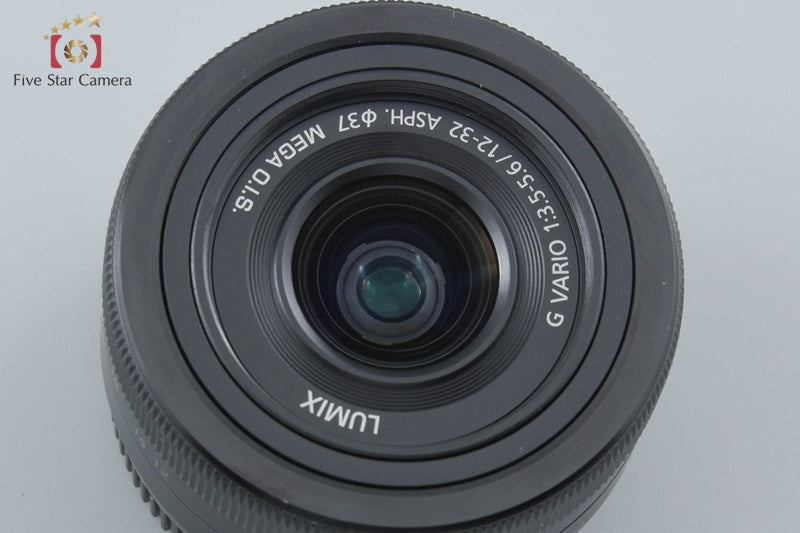 Panasonic LUMIX G VARIO 12-32mm f/3.5-5.6 ASPH. MEGA O.I.S. H-FS12032 Black