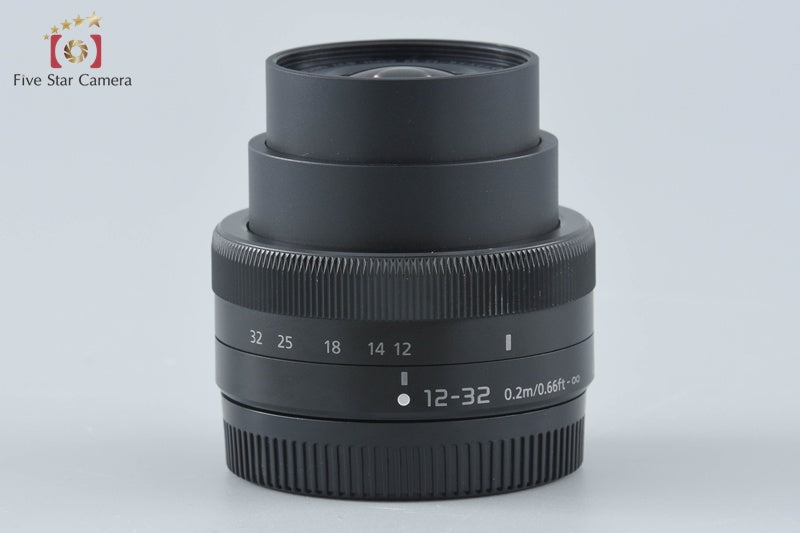 Panasonic LUMIX G VARIO 12-32mm f/3.5-5.6 ASPH. MEGA O.I.S. H-FS12032 Black