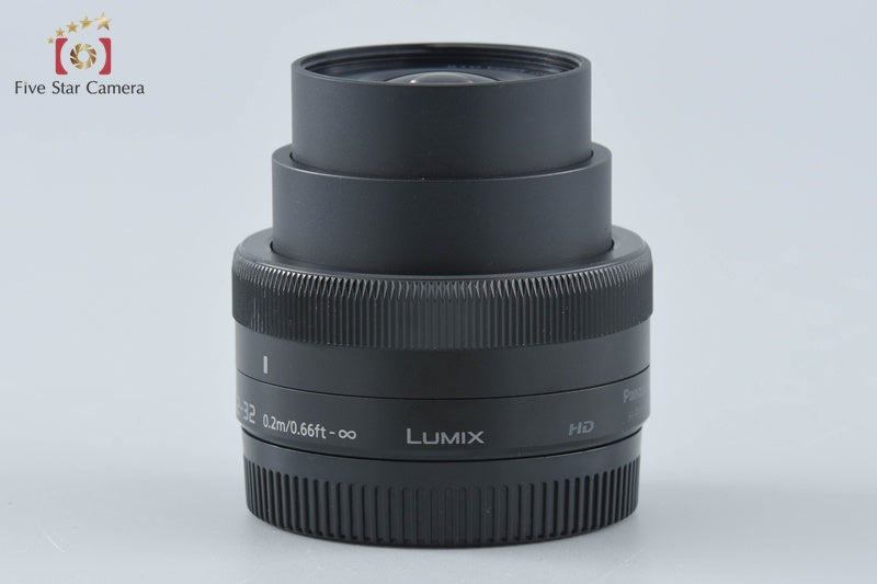 Panasonic LUMIX G VARIO 12-32mm f/3.5-5.6 ASPH. MEGA O.I.S. H-FS12032 Black
