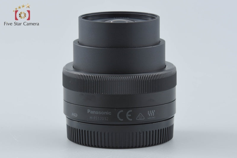 Panasonic LUMIX G VARIO 12-32mm f/3.5-5.6 ASPH. MEGA O.I.S. H-FS12032 Black
