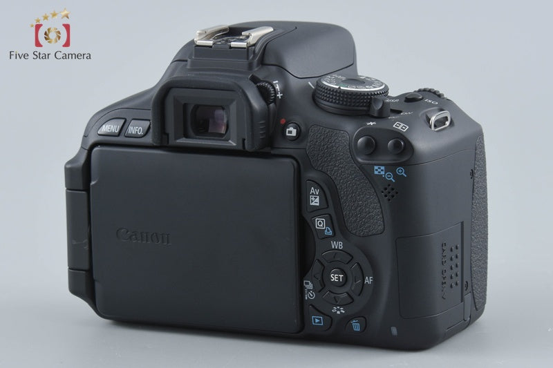 "Count 1,133" Canon EOS Kiss X5 / Rebel T3i / 600D 18.0MP DSLR Camera Body