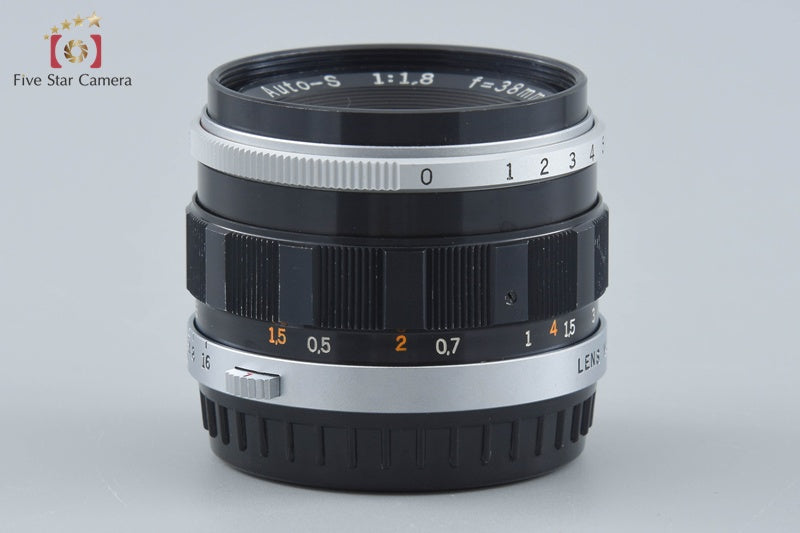 Olympus F.ZUIKO AUTO-S 38mm f/1.8