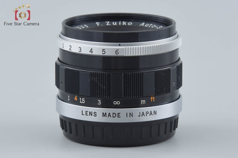 Olympus F.ZUIKO AUTO-S 38mm f/1.8