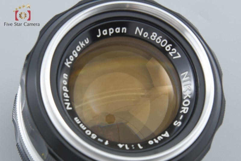 Nikon NIKKOR-S Auto 50mm f/1.4 Non Ai Lens