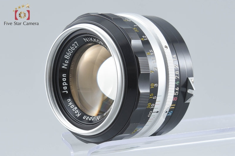 Nikon NIKKOR-S Auto 50mm f/1.4 Non Ai Lens
