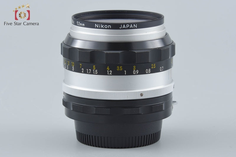 Nikon NIKKOR-S Auto 50mm f/1.4 Non Ai Lens
