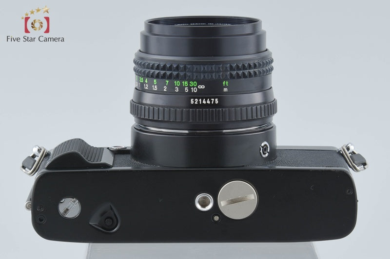 Minolta X-7 Black 35mm SLR Film Camera + MD ROKKOR 50mm f/1.7