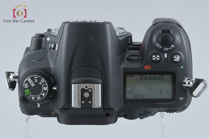 "Shutter count 2,210" Nikon D7000 16.2 MP Digtal SLR Camera Body