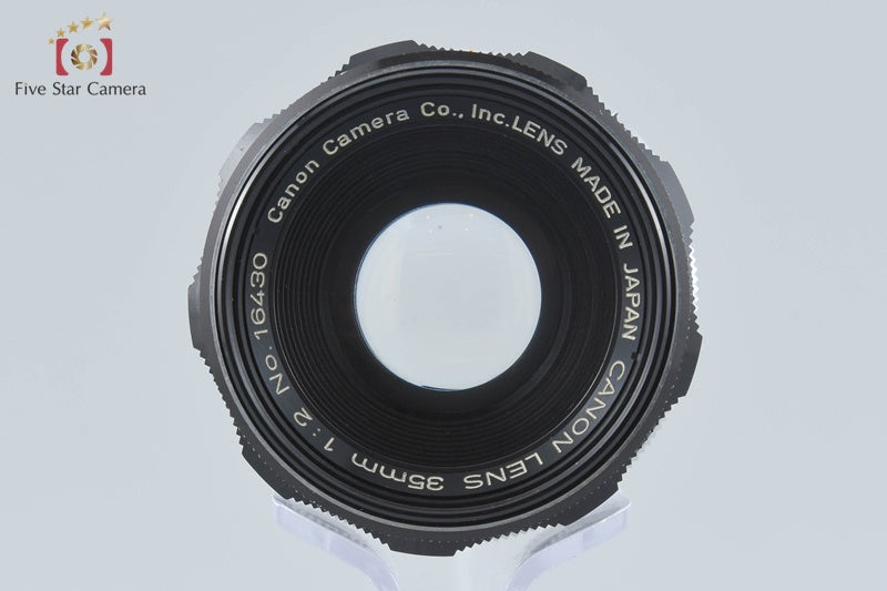 Canon 35mm f/2 L39 LTM Leica Thread Mount Lens