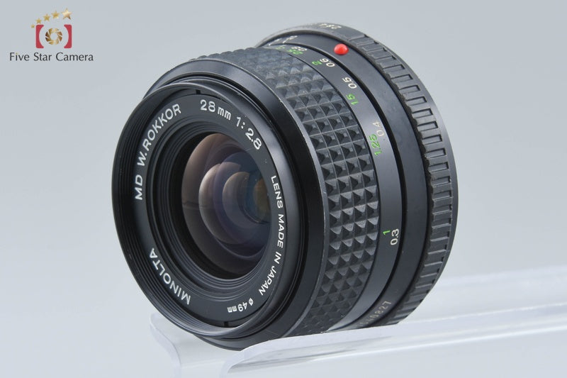 Minolta MD W.ROKKOR 28mm f/2.8