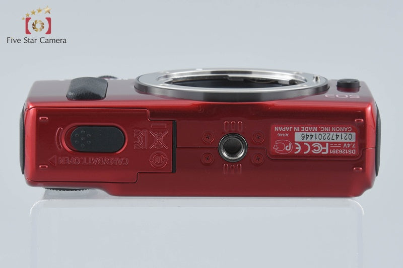 Canon EOS M Red 18.0 MP Digital Mirrorless Camera