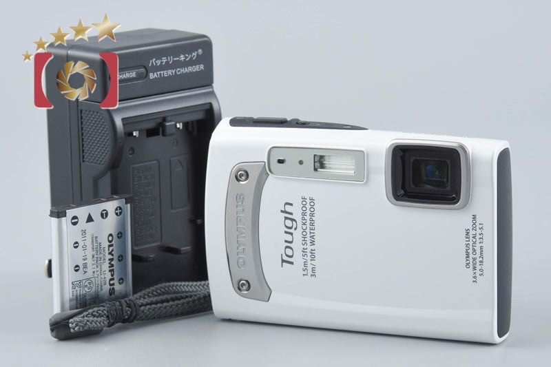 Olympus Tough TG-310 White 14.0 MP 3m Waterproof Digital Camera