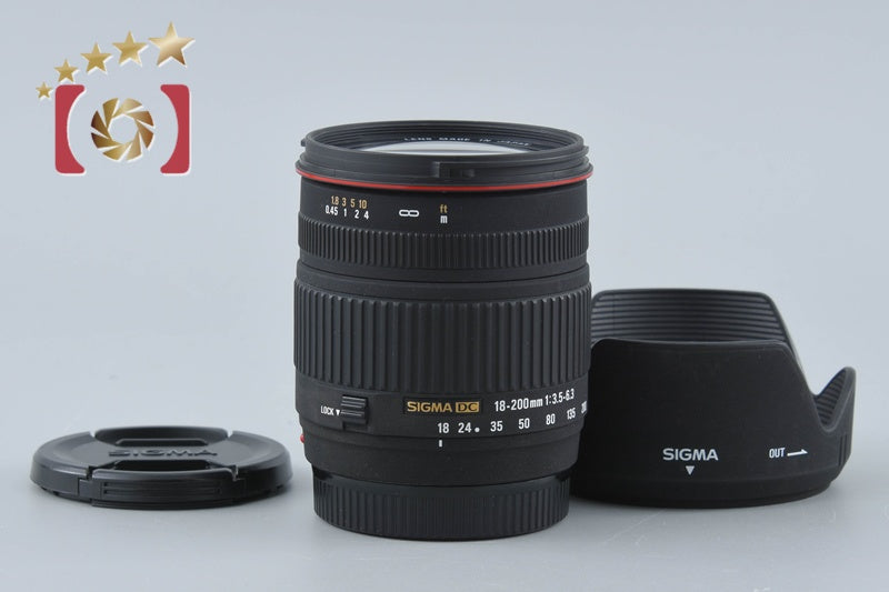SIGMA 18-200mm f/3.5-6.3 DC for Sony / Minolta A Mount