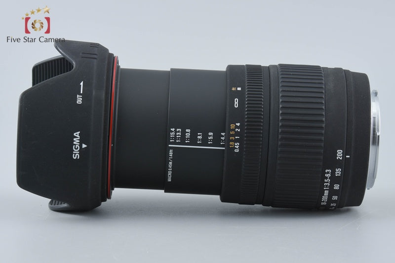 SIGMA 18-200mm f/3.5-6.3 DC for Sony / Minolta A Mount