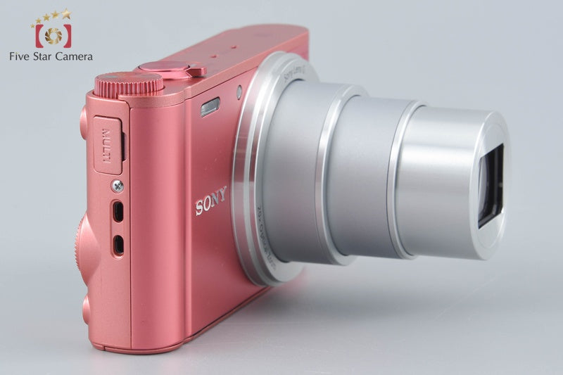 Sony Cyber-Shot DSC-WX350 Pink 18.2 MP Digital Camera [Multiple Languages]