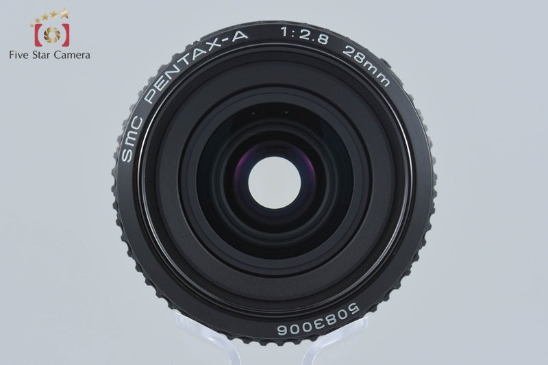 Pentax SMC A 28mm f/2.8 K Mount Lens
