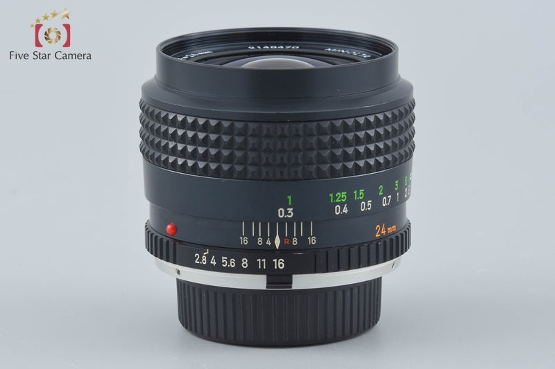 Minolta MC W.ROKKOR 24mm f/2.8