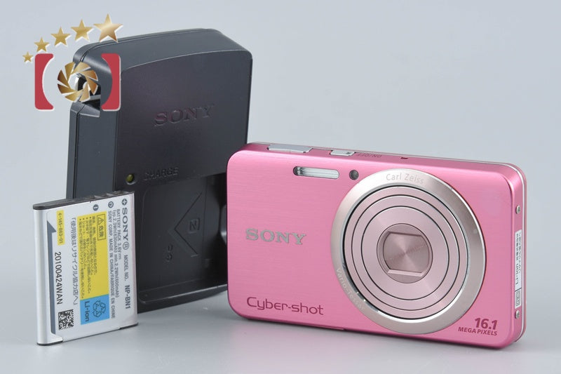 Sony Cyber-Shot DSC-W630 Pink 16.1 MP Digital Camera [Japanese Language Only]