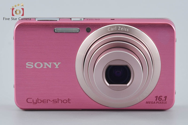 Sony Cyber-Shot DSC-W630 Pink 16.1 MP Digital Camera [Japanese Language Only]