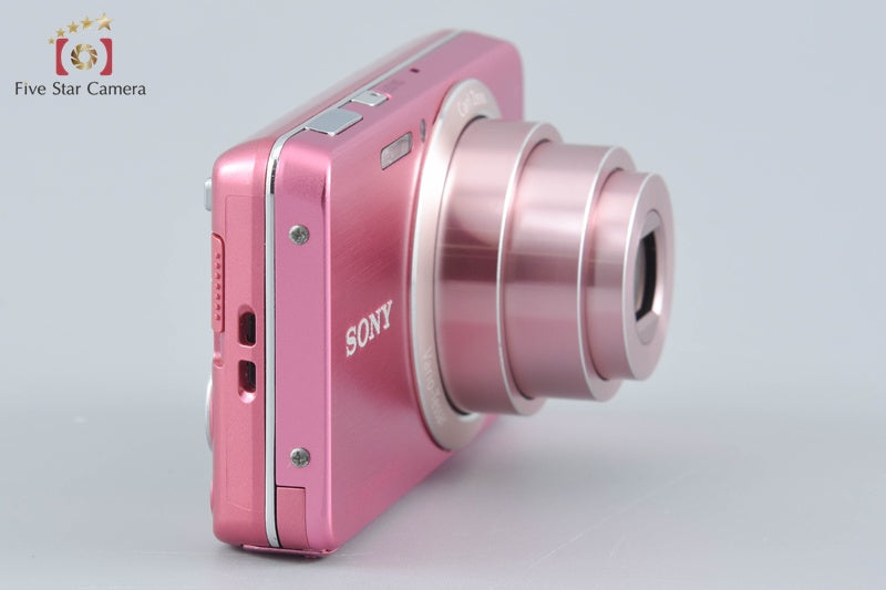 Sony Cyber-Shot DSC-W630 Pink 16.1 MP Digital Camera [Japanese Language Only]