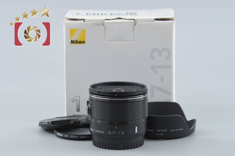 Nikon 1 NIKKOR 6.7-13mm f/3.5-5.6 VR Black w/ Box