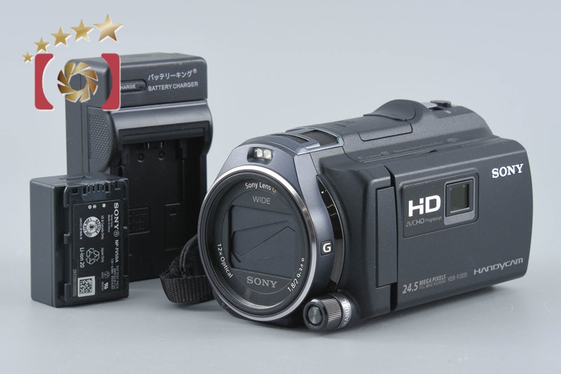 Sony Handycam HDR-PJ800 Black Full HD Digital Camcorder [Japanese Language Only]