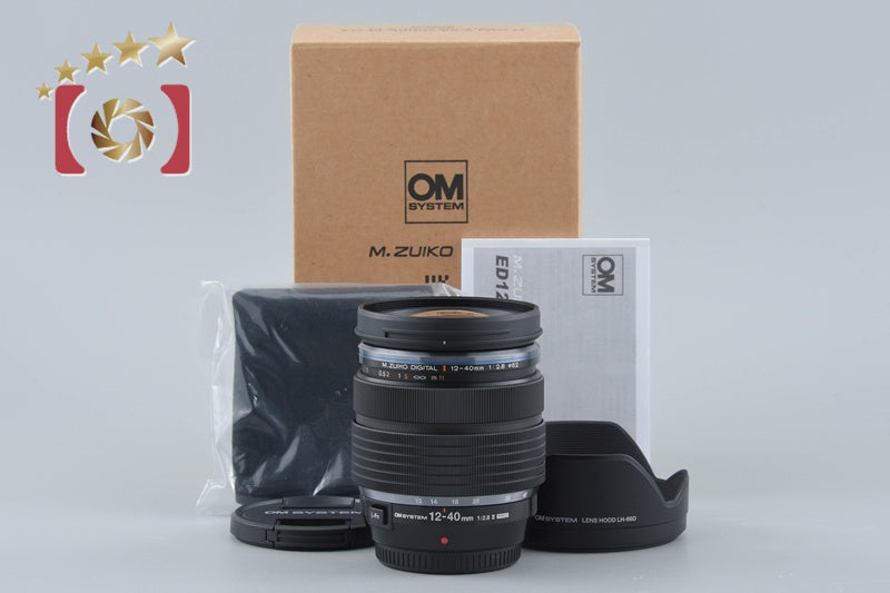 OM SYSTEM OLYMPUS M.ZUIKO DIGITAL ED 12-40mm f/2.8 PRO II [Never Used]