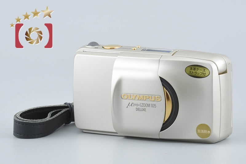 Olympus μ[mju:] ZOOM 105 DELUXE 35mm Point & Shoot Film Camera
