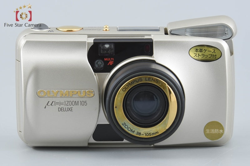 Olympus μ[mju:] ZOOM 105 DELUXE 35mm Point & Shoot Film Camera
