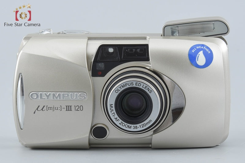 Olympus μ[mju:]-III 120 35mm Point & Shoot Film Camera