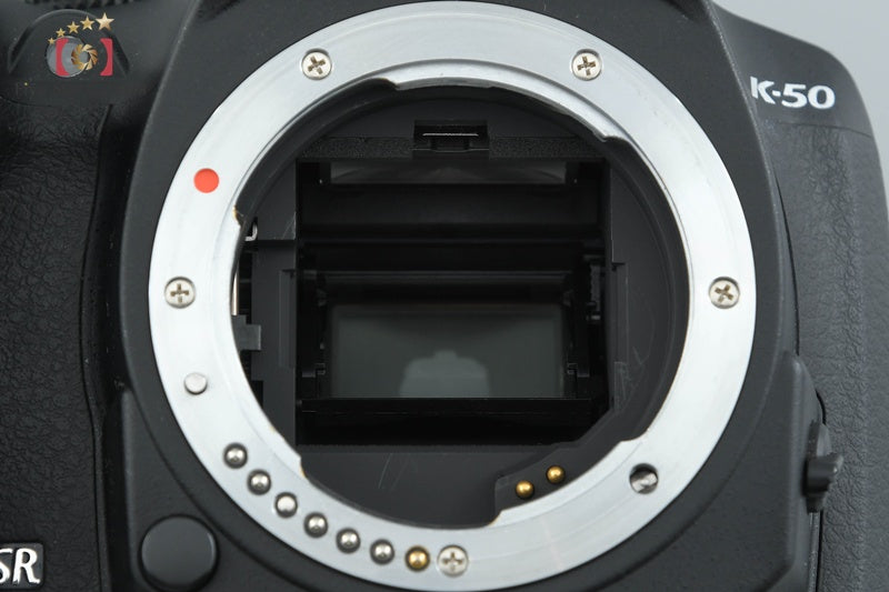 Pentax K-50 Black 16.3 MP Digital SLR Camera Body