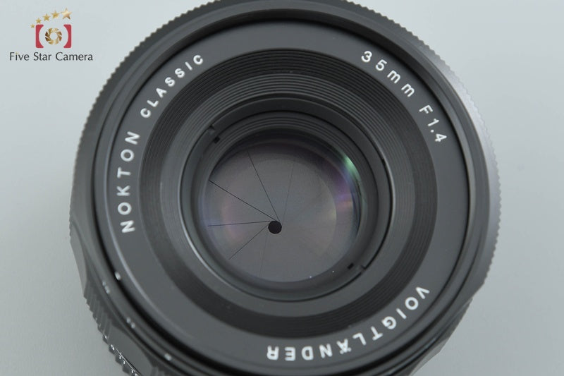Voigtlander NOKTON Classic 35mm f/1.4 for Sony E Mount