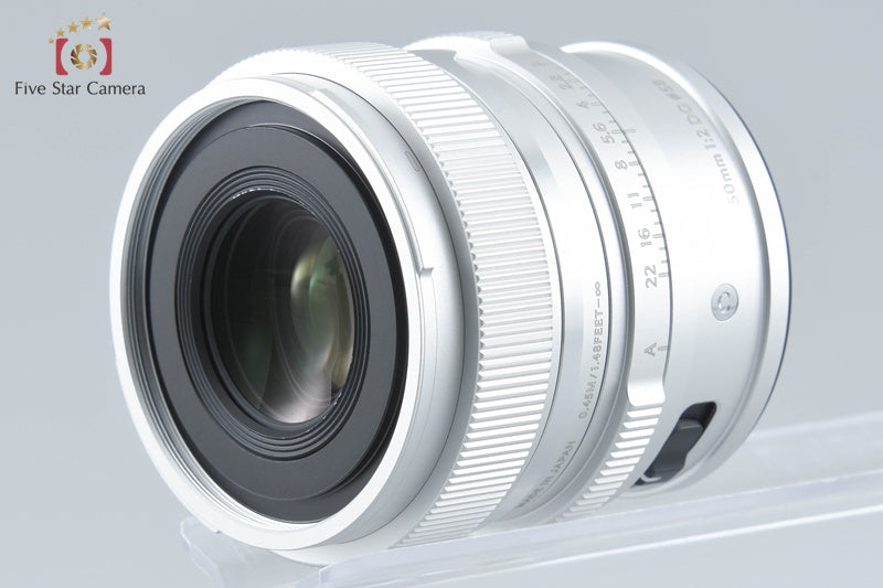 Sigma 50mm f/2 DG Contemporary Silver for L Mount