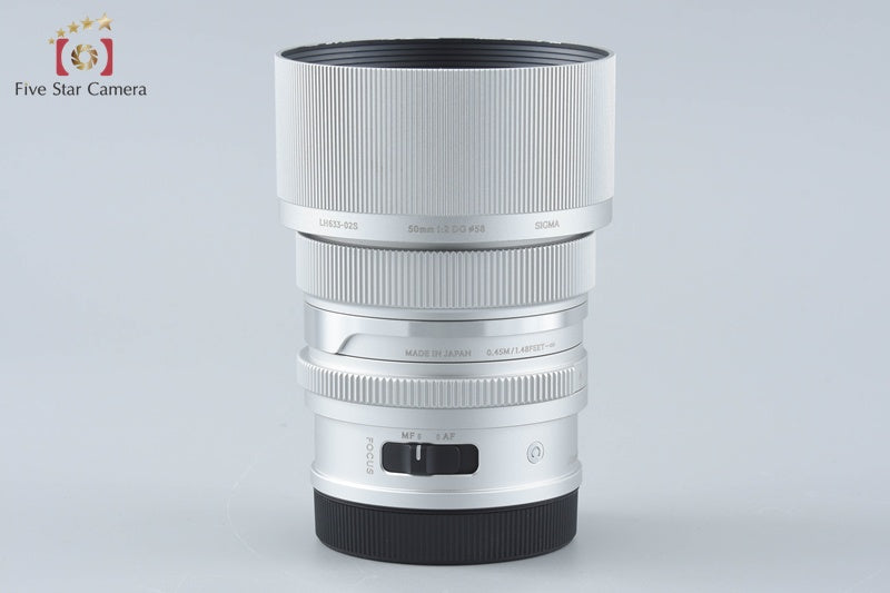 Sigma 50mm f/2 DG Contemporary Silver for L Mount