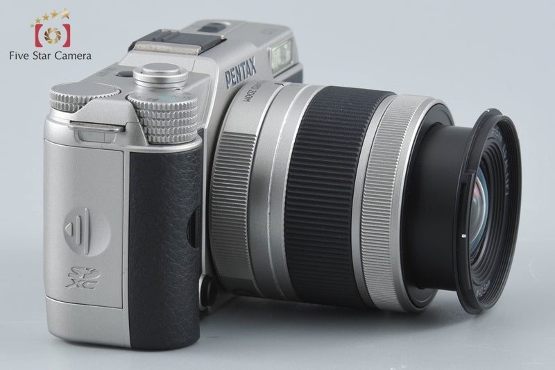"Shutter count 933" PENTAX Q7 Silver 12.4 MP Digital Camera 5-15 Lens