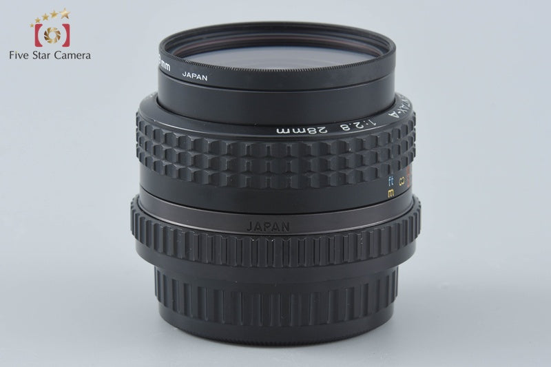 Pentax SMC A 28mm f/2.8 K Mount Lens