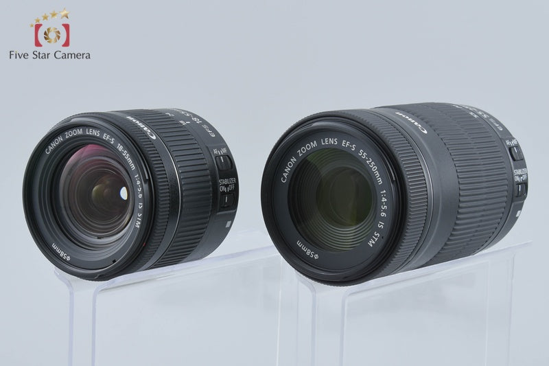 Canon EOS Kiss X10 / Rebel SL3 / 250D / 200DII 24.1 MP 18-55 55-250 Lenses