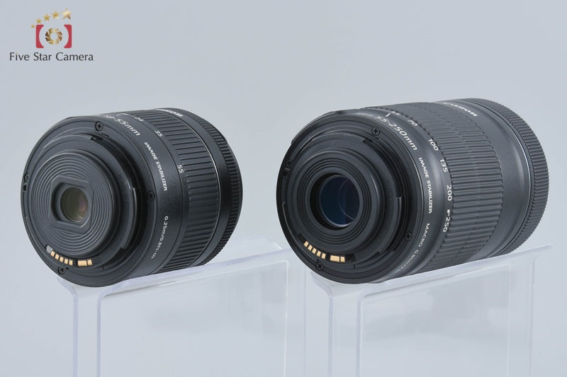 Canon EOS Kiss X10 / Rebel SL3 / 250D / 200DII 24.1 MP 18-55 55-250 Lenses