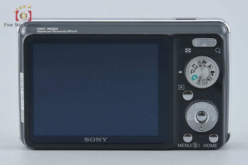 Sony Cyber-Shot DSC-W220 Black 12.1 MP Digital Camera [Japanese Language Only]