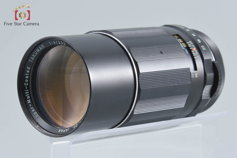PENTAX SMC TAKUMAR 200mm f/4 M42 Mount Lens