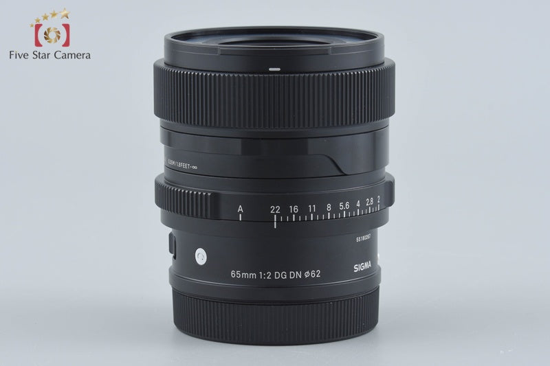 Sigma 65mm f/2 DG DN Contemporary for Leica L Mount