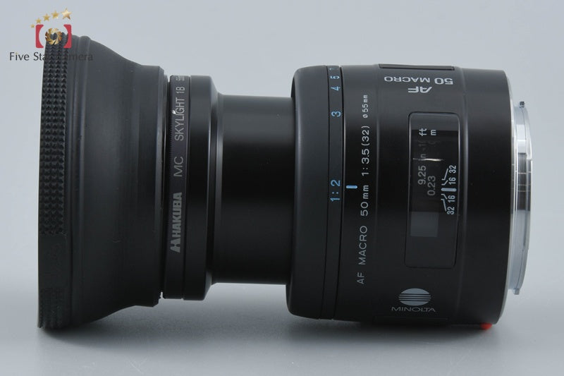 Minolta AF MACRO 50mm f/3.5 New for Sony / Minolta A Mount Lens