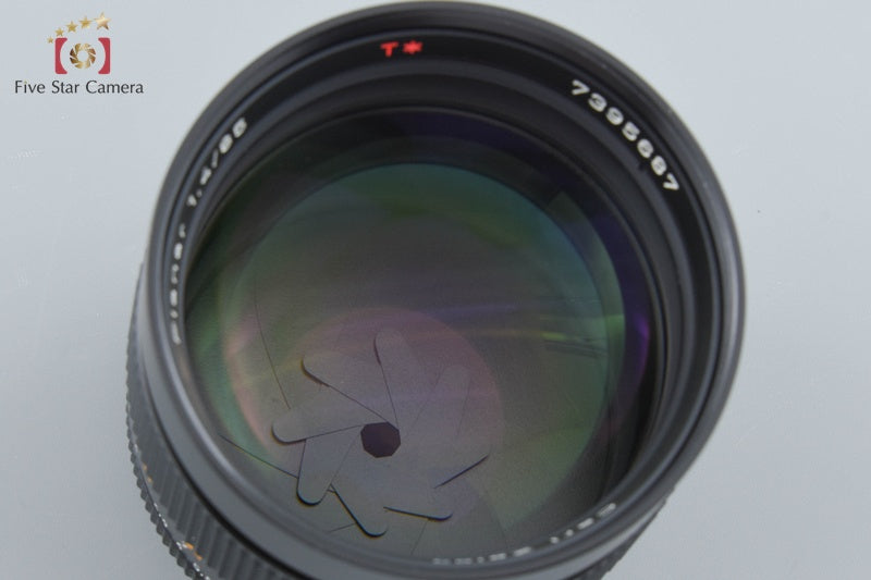 CONTAX Carl Zeiss Planar 85mm f/1.4 T* MMJ