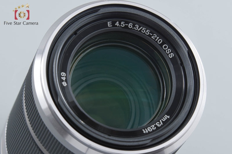 Sony E 55-210mm f/4.5-6.3 OSS Silver SEL55210