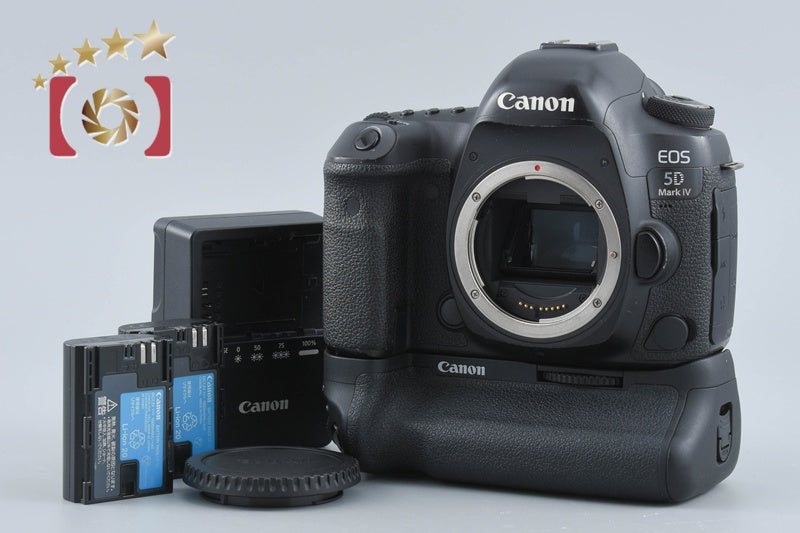 Canon EOS 5D Mark IV 30.4 MP Full Frame Digital Camera + BG-E20 Battery Grip