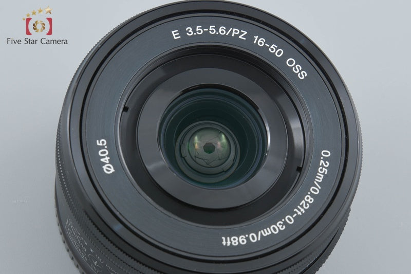 SONY E PZ 16-50mm f/3.5-5.6 OSS SELP1650 Black Sony E Mount