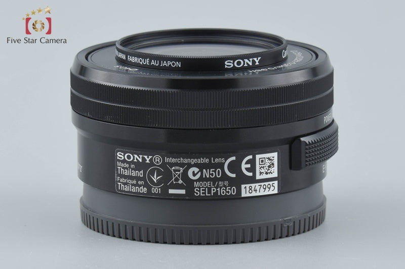 SONY E PZ 16-50mm f/3.5-5.6 OSS SELP1650 Black Sony E Mount