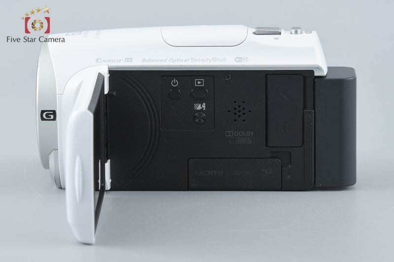 Sony Handycam HDR-CX670 White Digital HD Camcorder [Multiple Languages]