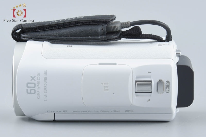Sony Handycam HDR-CX670 White Digital HD Camcorder [Multiple Languages]